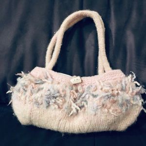 Hand Knit Felted Purse